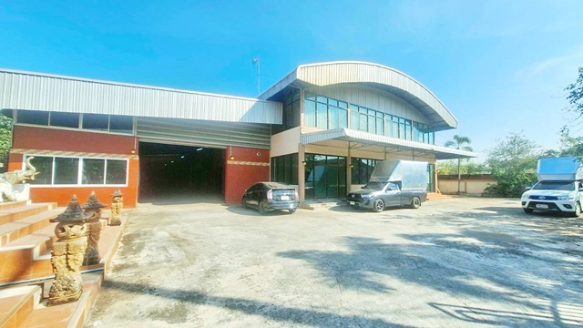 รถเทเลอร์ได้  ตลาดท่าเสา 700 ม.  โกดัง โรงงาน รง.4 2400 ตร.ม  กระทุ่มแบน ดอนไก่ดี 1.2 กม.