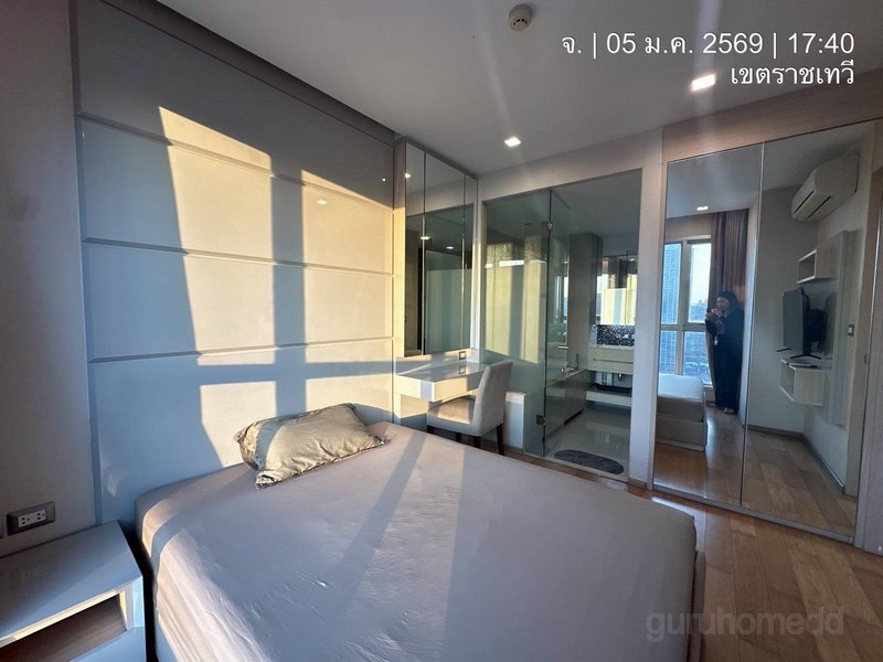 ให้เช่าคอนโด The Address Asoke ห้องขนาด 35 ตรม 1ห้องนอน 1ห้องน้ำ ชั้น 22 ห้องตกแต่งครบ พร้อมอยู่ ใกล้ MRTเพชรบุรี - ghd000802R