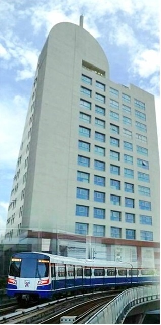 BTS วงเวียนใหญ่ 80ม. 4น้ำ 74 ตร.ม. สำนักงานให้เช่า ชั้น15 อาคารสูง 16 ชั้น ไทยวีรวัฒน์ ติดรถไฟฟ้า  และไอคอนสยาม 2 กม