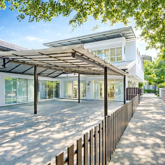 BTS อุดมสุข 1.7 กม. ถนนสุขุมวิท101-1 ให้เช่าบ้านเดี่ยว 2 ชั้น 100 ตร.วา.300 ตร.ม.พร้อมเฟอร์ฯ  4 นอน 2 น้ำ