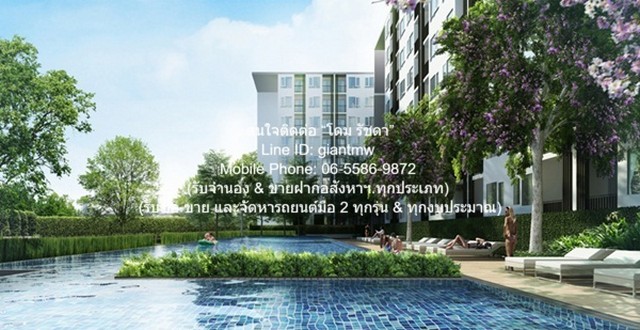 DSL-091 ให้เช่า คอนโด IRIS Avenue Onnuch - Suvarnabhumi ไอริส แอเวนิว อ่อนนุช - สุวรรณภูมิ 10000 บาทต่อเดือน ชั้นที่ 6 28 ตารางเมตร กรุงเทพ ลาดกระบัง