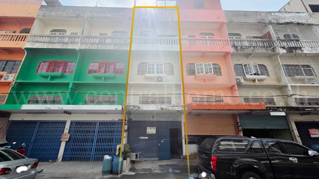 ลดราคา อาคารพาณิชย์ 4 ชั้น ซอยเพชรเกษม 93 ใกล้ MRT สถานีหลักสอง   