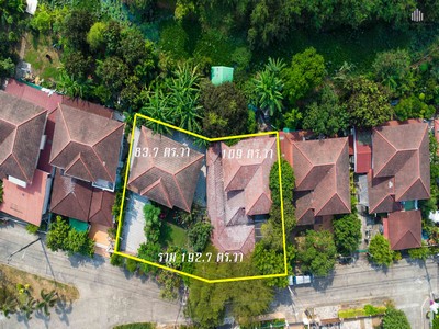 ขายบ้านเดี่ยว 2 หลังติดกัน นิมิตใหม่ คลองสามวา พท.รวมเกือบ 200 ตร.วา วางผังอยู่ร่วมกันได้อย่างเป็นส่วนตัว เหมาะครอบครัวใหญ่