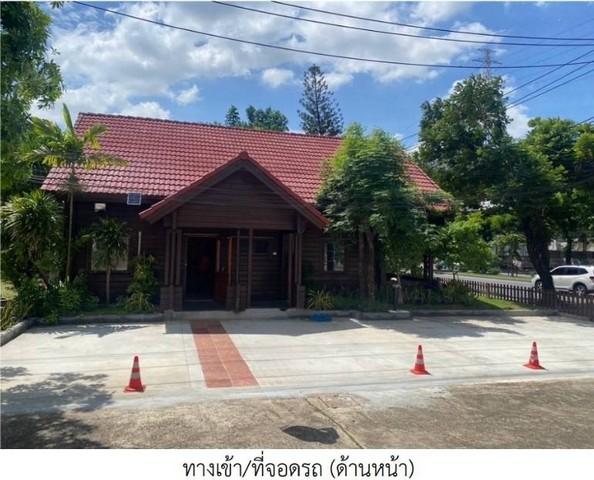 รหัสC6939 ให้เช่าบ้านไม้ 2ชั้น ถนนพัฒนาการ สวนหลวง เหมาะกับหลายธุรกิจ