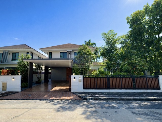 ให้เช่าบ้านเดี่ยว 2 ชั้น 81 ตรว. หมู่บ้านสัมมากร รังสิต คลอง 7 ติดถนนใหญ่รังสิต-นครนายก ใกล้วงแหวนกาญจนาภิเษก