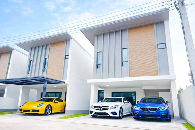 ราชพฤกษ์ MRTพระนั่งเกล้า  ทาวน์โฮม 3 นอน 3 น้ำ ใกล้ สะพานมหาเจษฎาบดินทร์ 950 ม.บ้านสไตล์บ้านเดี่ยว 2 ชั้น 36 ตร.วา. 143 ตร.ม. ตลาดบางศรีเมือ