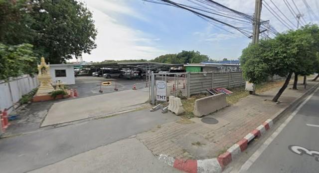 ให้เช่าที่ดิน 6 ไร่กว่า ถนนสุขุมวิท มีลานจอดรถ พร้อมหลังคา ใกล้ BTS โรงเรียนนายเรือ