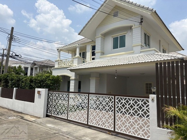 ขายบ้านเดี่ยว 2 ชั้น 66.40 ตรว 4 ห้องนอน โครงการ บ้านสวนราชา (รามอินทรา) ถนนประเสริฐมนูกิจ ทะลุซอยรามอินทรา 14 พร้อมเฟอร์นิเจอร์