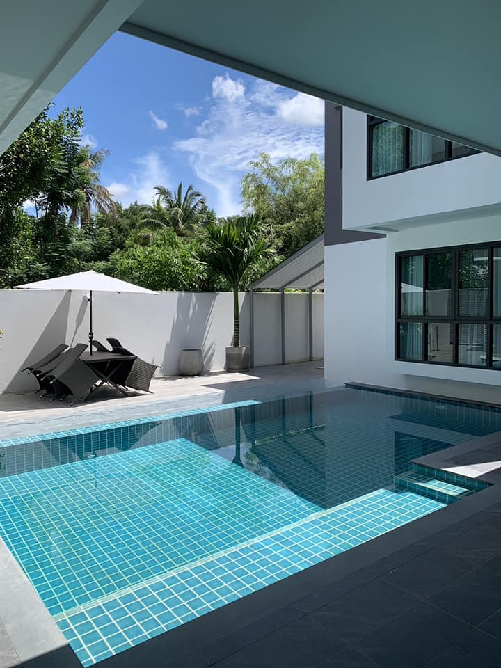Modern Pool Villa – แม่โจ้ สันทราย เชียงใหม่  350 ตร.ม.