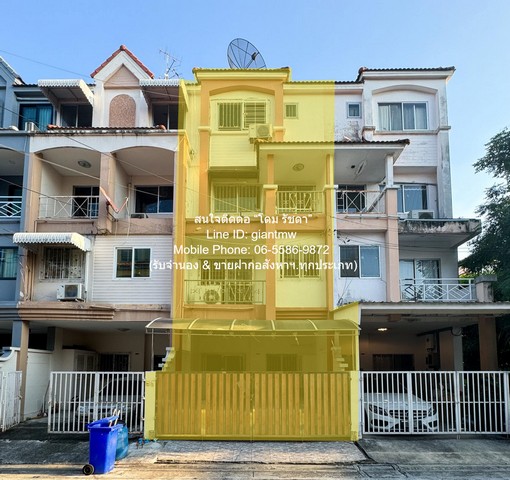 townhome ขายทาวน์โฮม 4 ชั้น (รีโนเวท และต่อเติมแล้ว) ในหมู่บ้าน ซ.พัฒนาการ 38 18.10 ตร.ว. 4 น 3 น้ำ 2 จอดรถ ราคา 3594700 บาท  3594700 บ. ใกล้ สถานีรถไฟฟ้าสายสีเหลือง กลันตัน 4 กม. จัดหนักจัดเต็ม กรุงเทพ