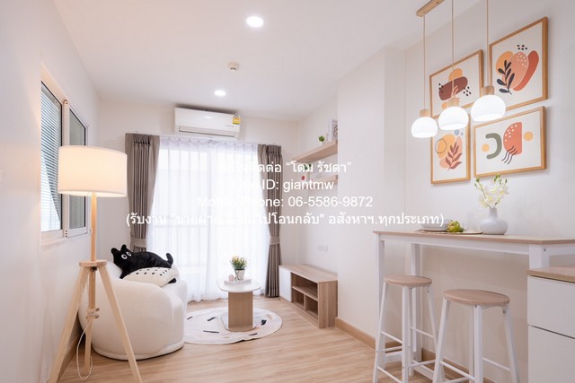 CONDO. Anna Condo Ladprao 130 1BR ขนาดพื้นที่ 32 ตารางเมตร 1590000 บาท ใกล้กับ MRT หัวหมาก ราคาดีสุด