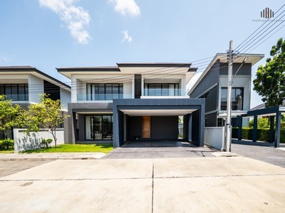 บ้านเดี่ยวหรู 2 ชั้น ใจกลางพุทธบูชา! Bourton Residence ใช้สอยเริ่มต้น 312 ตร.ม. 4 ห้องนอน 5 ห้องน้ำ 1 ห้องแม่บ้าน 3 ที่จอดรถ บนทำเลสงบ