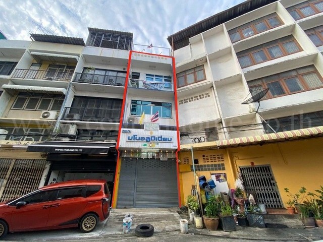 อาคารพาณิชย์ ซอยประชาชื่น 27 บางซื่อ ราคาถูก SRT บางซ่อน