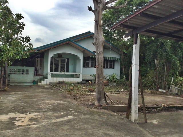 ขายบ้านเดี่ยว 1 ชั้น ถนนเลียบคลองเปรมประชากร เมืองปทุมธานี