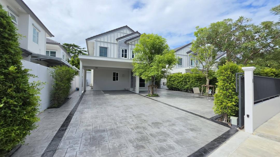 ให้เช่าบ้านเดี่ยว 2 ชั้น 81 ตร.ว. Villaggio 3 ศรีนครินทร์ บางนา ใกล้ Mega Bangna