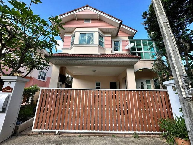 ขายบ้านมือสองศรีราชา บ้านเดี่ยว ราคาดี มบ.มณีรินทร์ เพลส TP-H1869