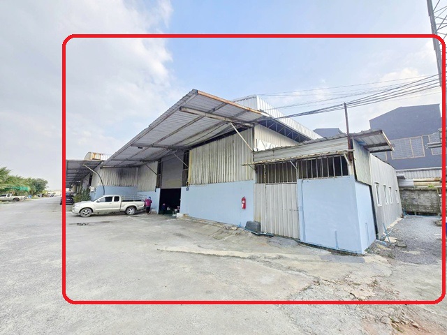 ตลาดสดแคราย 1.2 กม.ทำเลศักยภาพในแคราย-กระทุ่มแบน ให้เช่าโกดัง พร้อมออฟฟิศและบ้านพักคนงาน 310 ตร.ม 100ตร.วา. รพ.กระทุ่มแบน 2.3 กม.