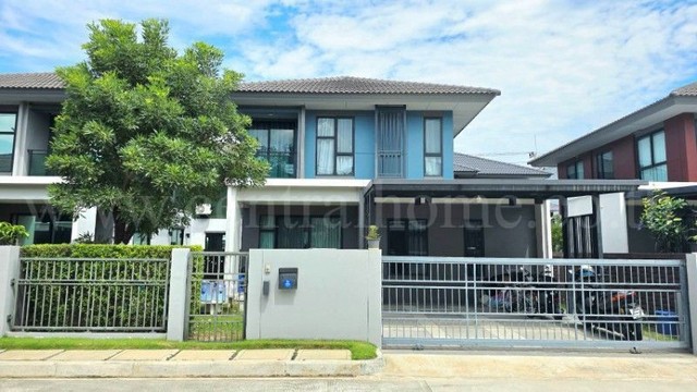 บ้านเดี่ยว เศรษฐสิริ วงแหวน-ลำลูกกา บ้านทำเลดี โครงการติดถนน ลำลูกกา