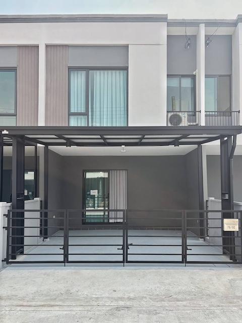 HR 9625 ให้เช่า ทาวน์เฮ้าส์ 2 ชั้น โครงการ Pleno สุขุมวิท-บางนา 3 ใกล้ Mega Bangna 3 ห้องนอน เฟอร์ครบ