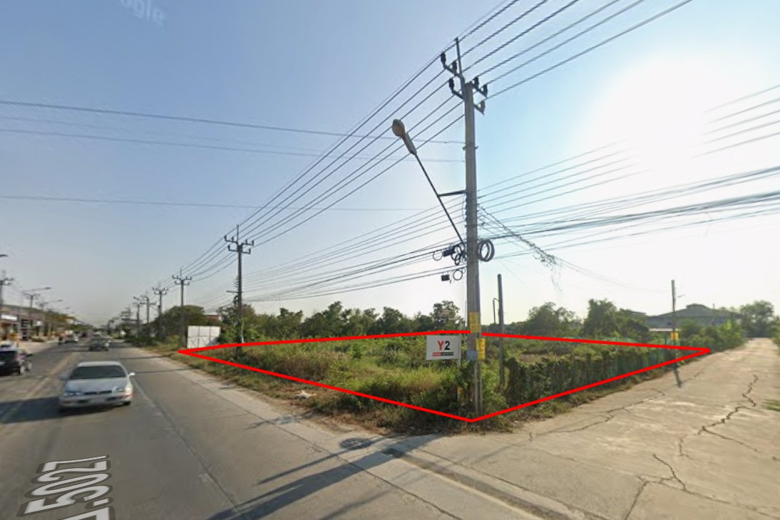 ที่ดินไทรน้อย นนทบุรี ติดถนนทางหลวงชนบท (นบ.5027)