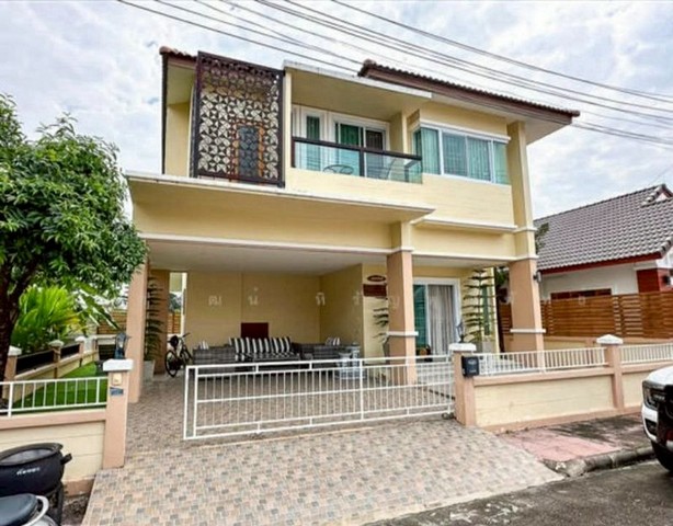 บ้านเดี่ยว 2 ชั้น บ้านสภาพดี ทำเลน่าอยู่ ฟังก์ชันครบ หางดง