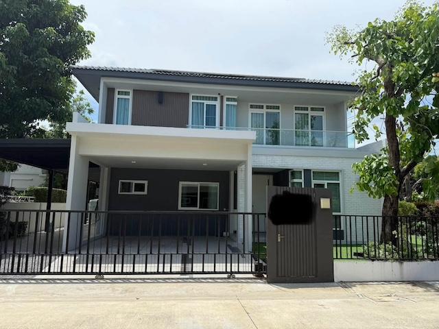 ให้เช่าบ้านเดี่ยว 2 ชั้น 86 ตร.ว. มัณฑนา 2 บางนา กม.7 พร้อมโซลาร์เซลล์ และ EV Charger