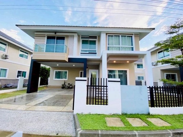 บ้านเดี่ยว 2 ชั้น  บรรยากาศดี เฟอร์นิเจอร์ครบ เดินทางสะดวก สารภี