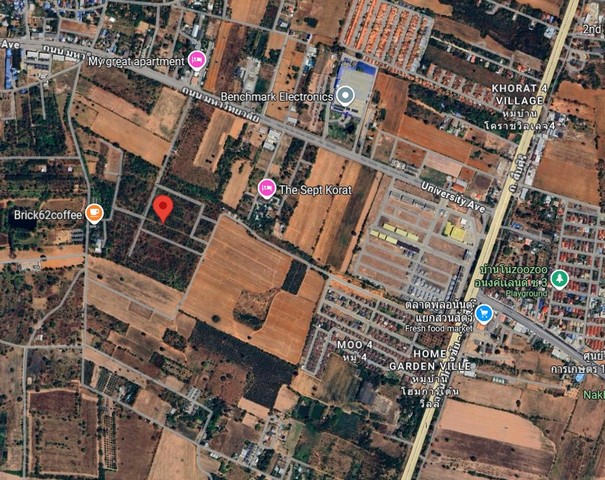 ขายที่ดินทำเลดี ราคาสุดคุ้ม เนื้อที่ 51 ตร.ว.  ใกล้เมืองโคราช ต.ไชยมงคล อ.เมือง จ.นครราชสีมา