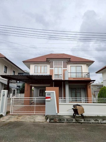 ให้เช่าบ้านเดี่ยว หางดง โครงการกุลพันธ์ 9 Zentric ใกล้โรงเรียนนานาชาติ เฟอร์ครบ ฟรีค่าส่วนกลาง