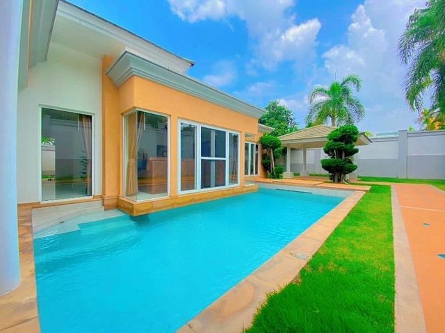 บ้านเดี่ยวพัทยาให้เช่า หมู่บ้านสยาม รอยัล วิว บางละมุง ชลบุรี FP-H01862