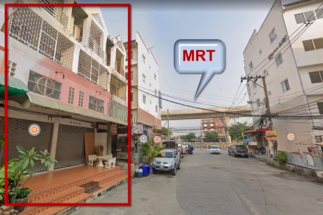 ให้เช่าโฮมออฟฟิศขนาดใหญ่ รามคำแหง 170-184 MRTเคหะรามคำแหง 200ม. มีนบุรี อาคารพาณิชย์ 3 ชั้น 2 คูหาติดกัน