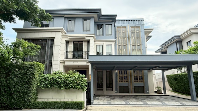 BH3766 | ขายบ้านเดี่ยว 3 ชั้น สไตล์ Modern Luxury โครงการ Mavista Prestige Village Krungthep Kreetha
