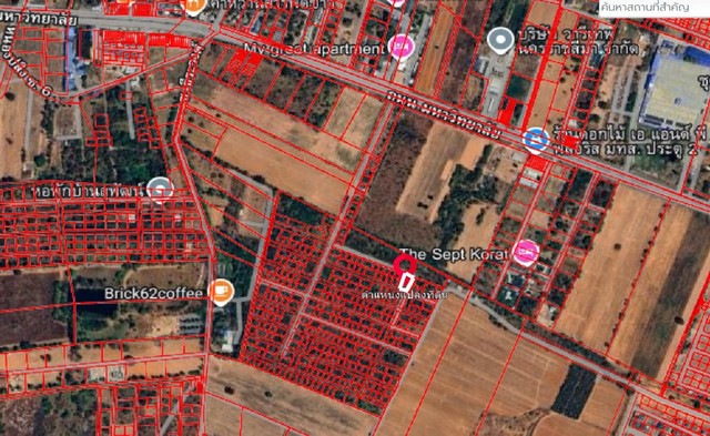 ขายที่ดินราคาถูก  50 ตร.ว. ใกล้ตัวเมืองโคราช ทำเลทอง ต.ไชยมงคล อ.เมือง จ.นครราชสีมา