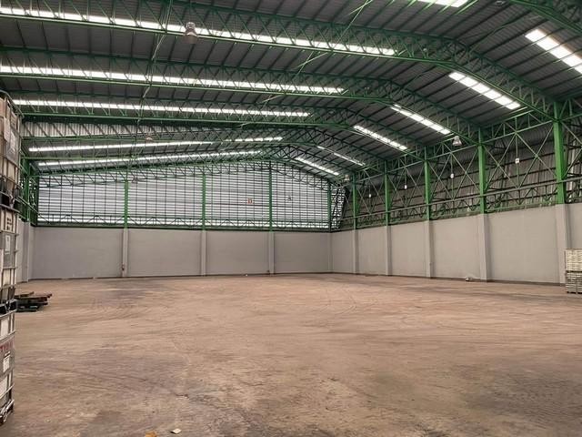 RS199 เช่า โกดัง พื้นที่ 2400 ตารางเมตร ถนนพระราม2 บางน้ำจืด สมุทรสาคร เดินทางสะดวก
