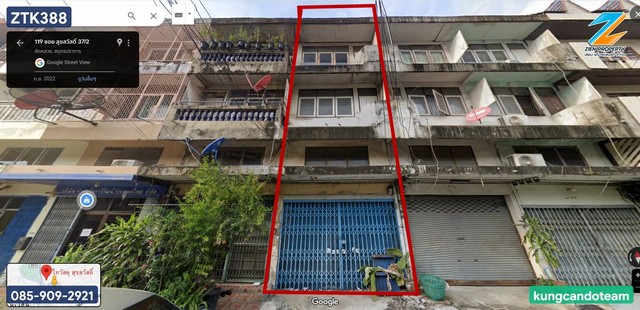 ขายด่วนราคาถูก อาคารพานิชย์ 3.5 ชั้น สุขสวัสดิ์ 37/2  ห่างถนนใหญ่เพียง 200 เมตร อนาคตใกล้สถานีรถไฟฟ้า ซอยติดกับไทวัสดุสาขาสุขสวัสดิ์