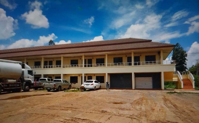 ขายที่ดินพร้อมอาคารพาณิชย์2ชั้น 15คูหา 6ไร่91ว. 25ลบ. ติดถนนสุวรรณศรเลข33 ต.ศาลาลำดวน อ.เมือง สระแก้ว