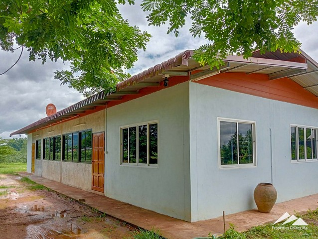 ขายบ้านเดี่ยว อำเภอฝาง เชียงใหม่ พื้นที่กว้าง เดินทางเข้าออกสะดวก