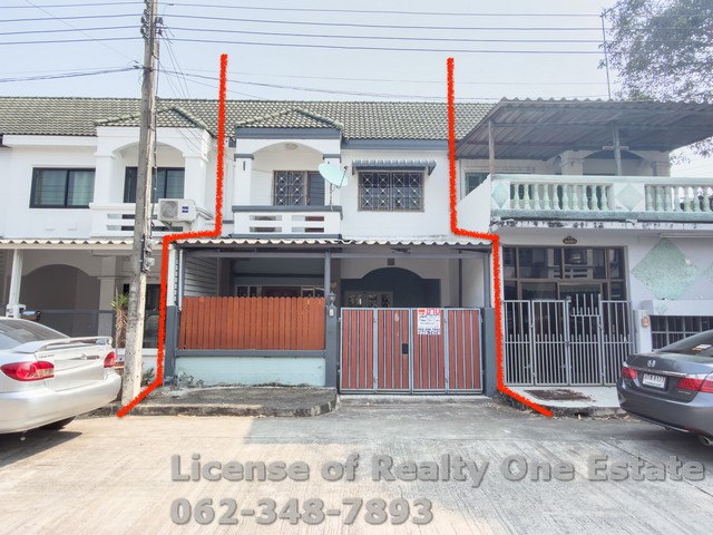 ขายทาวน์เฮ้าส์ สายไหม 81 หมู่บ้านอภินคร 20.5 ตร.ว. ติดถนนเมน สภาพสวย ราคาถูก