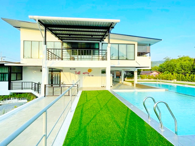 คฤหาสน์ 2ชั้น  พูลวิลล่าเขาใหญ่ 4-5 นอน 5 น้ำ วัดหนองตะกู 1 กม. ขนงพระ ปากช่อง ใกล้ตลาดสดขนงพระ 900 ม. และ ที่ดิน 2 ไร่ 800 ตร.ม.