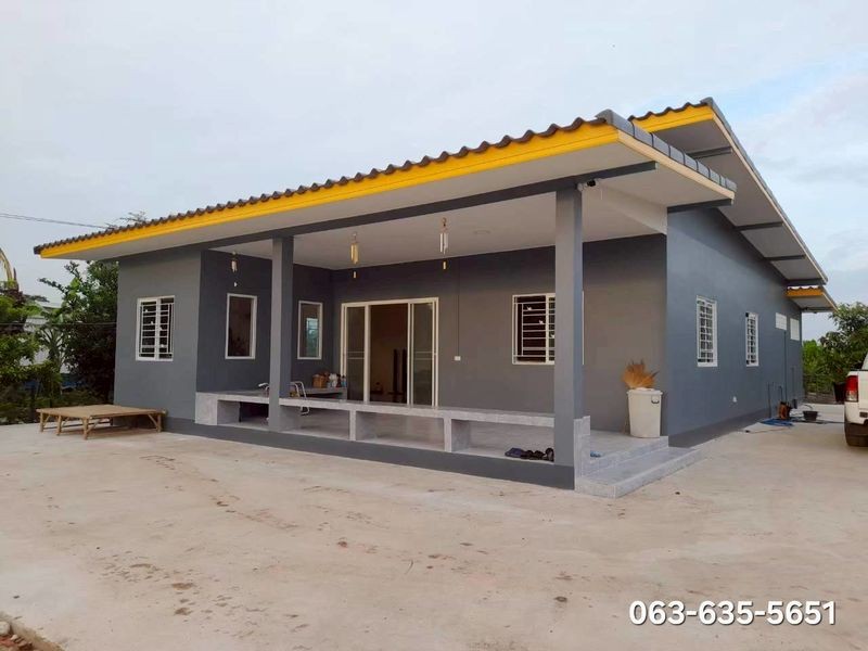 ขายบ้านสวนติดคลอง ต.ดงละคร อ.เมืองนครนายก ในสวนมีผลไม้หลากหลายให้ผลผลิตแล้ว ท้ายและข้างติดคลองบางยี่กาว ประมาณ 60 เมตร