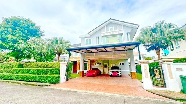 ขาย คฤหาสน์ 2 ชั้น ม.นานาชาติแสตมฟอร์ด 200 ม. ARLหัวหมาก 1.8กม. หลังใหญ่ กว้าง จัดเต็มเฟอร์ฯทั้งหลัง 5 นอน 6 น้ำ .