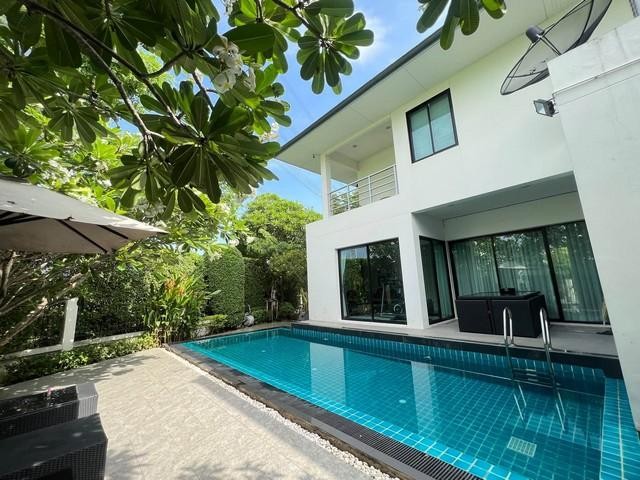 HR 10589 ให้เช่า ขายบ้านเดี่ยว Pool Villa โครงการ Blue Lagoon 2 บางนา-วงแหวน หลังมุม ทิศเหนือ ใกล้เมกะบางนา