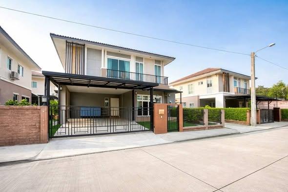 ให้เช่าบ้านเดี่ยว 2 ชั้น 56 ตร.ว. โครงการภัสสร เพรจทิสลุกซ์ พัฒนาการ 38 ใกล้ทางด่วน