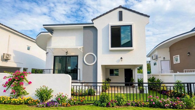 บ้านเดี่ยวชั้นครึ่ง บ้านสวย ฟังก์ชันครบ ราคาจับต้องได้ หนองแก๋ว