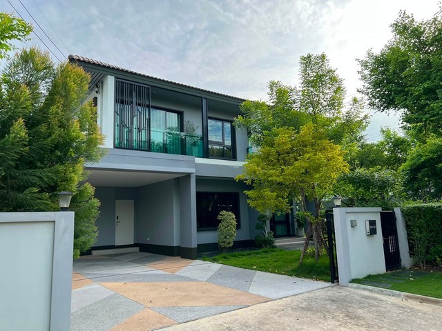 รหัสC7274 ให้เช่าบ้านเดี่ยว 2ชั้น หมู่บ้านบุราสิริ วงแหวน-อ่อนนุช ย่านถนนบางนา กม.7 บ้านตกแต่งพร้อมอยู่