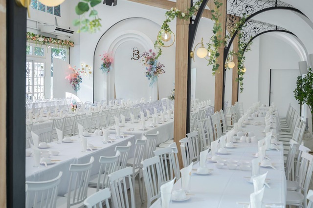 จอดรถ50คัน ให้เช่าสถานที่แต่งงาน 2ชั้น พร้อม 3 package กว่า 400-600 ตรม.  ถ.ประชาอุทิศ-วัดคู่สร้าง กรุงเทพฯ ใกล้บิ๊กซี ฟู้ดเพลส ย่านทุ่งครุ