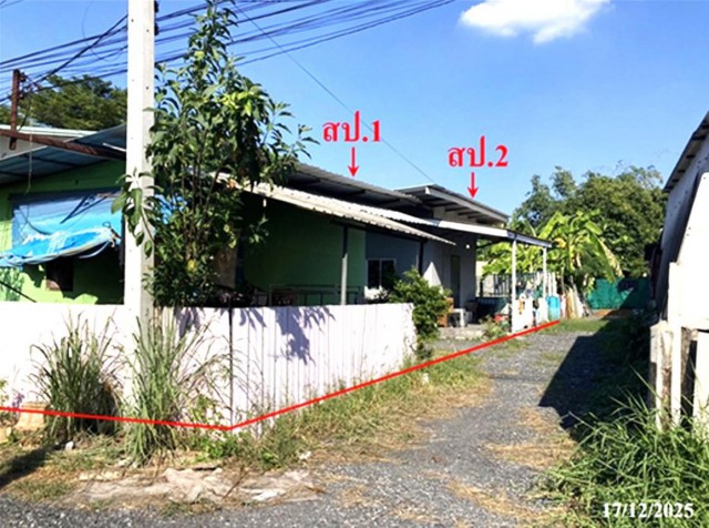 ขายบ้านเดี่ยวเมืองปทุมธานี  ถนนทางหลวงชนบท (วัดดาวเรือง) ใกล้ ตลาดพูนทรัพย์