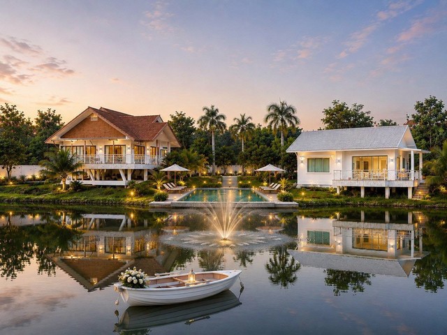 ที่ดินพร้อมสิทธิ์ใช้ทะเลสาบ เฉลี่ยเพียง 35000 บาท/ตารางวา แม่หียะ