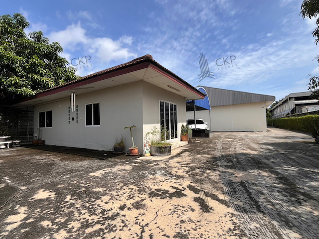 ที่ดิน โกดังเหมาะสำหรับผู้ผลิตสินค้า มีห้องแยก ถูกต้องตามหลักมาตรฐาน อย. มีบ้านพักคนงาน 5 ห้องนอน