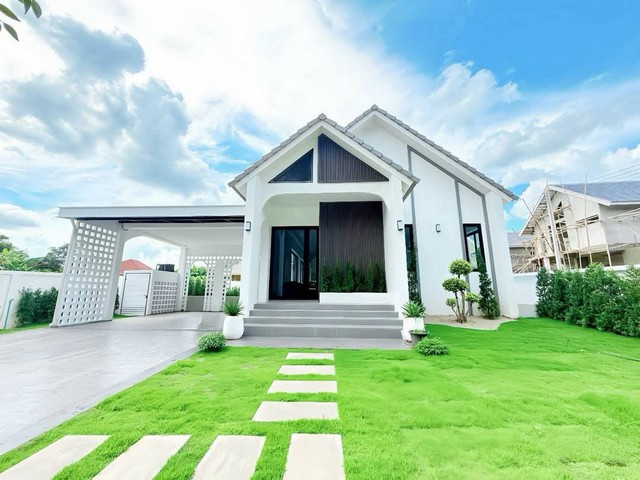 ขายบ้านชั้นเดียวพูลวิลล่า Pool Villa 143.4ตรว. 5นอน4น้ำ ราคาเริ่ม8.Xล้าน ฟรีโอน เฟอร์ของแถม แกรนด์แคนยอนหางดง ต.น้ำแพร่ อ.หางดง เชียงใหม่